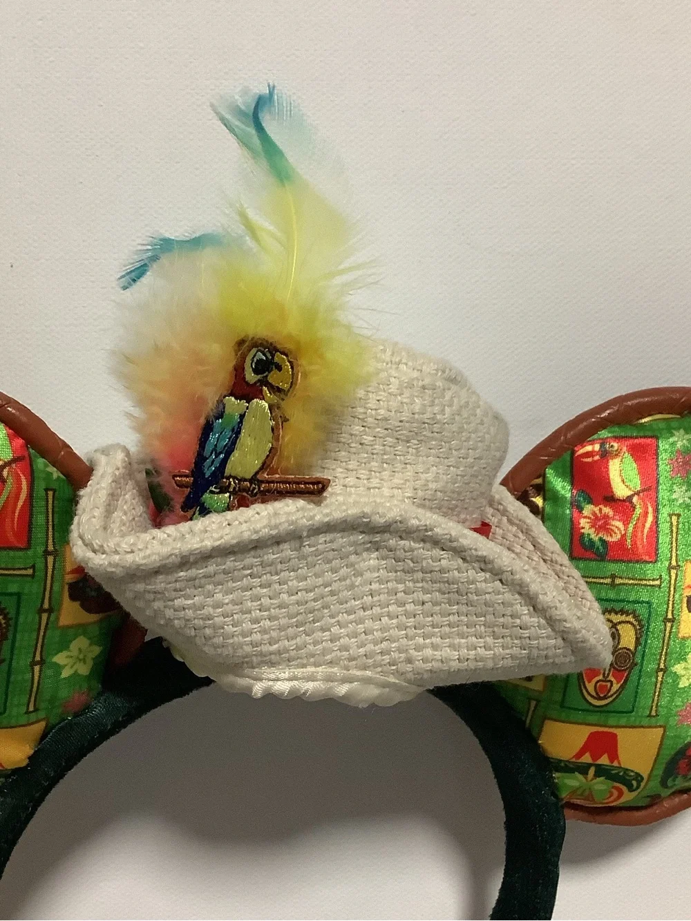 Disney World Enchanted Tiki Room 50th Anniversary Mouse Ears Headband